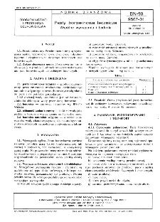 Pasty borowinowe lecznicze - Wspólne wymagania i badania BN-90/9567-01