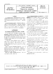Żurawie samojezdne - Połączenia spawane stalowych elementów żurawi - Ogólne wymagania i badania BN-79/2154-01
