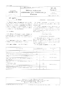 Włókna wiskozowe odcinkowe typu bawełnianego - Wiskoza BN-88/7516-04