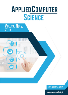 Applied Computer Science Vol. 13, No 2, 2017