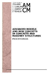Advances Models and New Concepts in Concrete and Masonry Structures : Proceeding