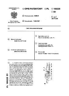 Endoproteza stawu łokciowego : opis patentowy nr 166228