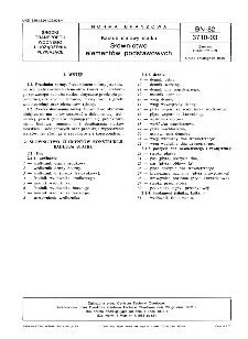 Kadłub stalowy statku - Słownictwo elementów podstawowych BN-82/3710-03