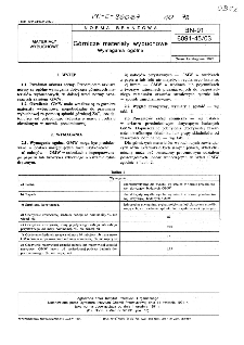 Górnicze materiały wybuchowe - Wymagania ogólne BN-91/6091-45/03