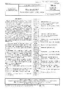 Fotochemikalia - Postanowienia ogólne i zakres normy BN-74/6126-18 Arkusz 01