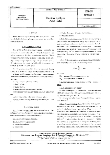 Dwoina bydlęca - Metody badań BN-81/8012-17