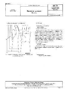 Rękawice gumowe - Rozmiary BN-71/6663-03 Arkusz 03