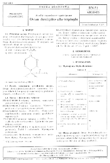 Środki zapachowe syntetyczne Rosarom BN-71/6028-02