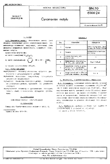 Cynamonian metylu BN-70/6144-24