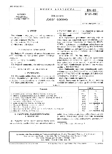 Odczynniki - Jodan sodowy BN-89/6191-190