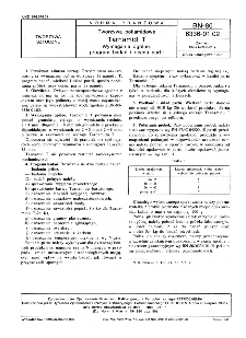 Tworzywa poliamidowe - Tarnamid T - Wymagania ogólne, program badań i ocena partii BN-80/6336-01.02