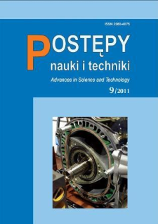 Postępy Nauki i Techniki = Advances in Science and Technology 9/2011