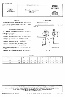 Narzędzia rzemieślnicze - Siekiery BN-82/4525-02