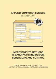 Applied Computer Science Vol. 7, No 1, 2011