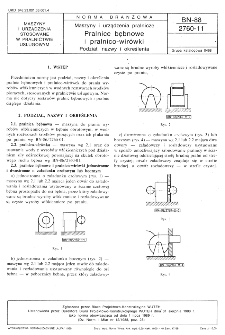 Maszyny i urządzenia pralnicze - Pralnice bębnowe i pralnico-wirówki - Podział, nazwy i określenia BN-88/2760-11
