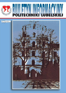 Biuletyn informacyjny Politechniki Lubelskiej 1(4)/2000