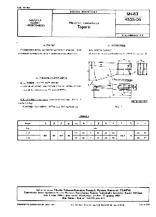 Narzędzia rzemieślnicze - Toporki BN-83/4525-05