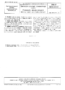 Elektryczne przyrządy powszechnego użytku - Poduszki akumulacyjne - Metody badań cech funkcjonalnych BN-87/4980-03/02