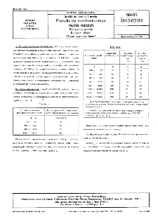 Środki do prania i mycia - Proszki do mechanicznego mycia naczyń - Pobieranie próbek - Kontrola jakości - Ocena wyników badań BN-81/6143-02.0