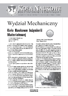 Biuletyn informacyjny Politechniki Lubelskiej 1(5)/2001 : dodatek specjalny : Koła naukowe Politechniki Lubelskiej