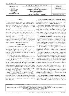 Aparaty i urządzenia elektryczne medyczne - Kardiosymulatory zewnętrzne - Ogólne wymagania i badania BN-81/5966-02