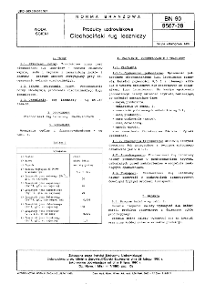 Produkty uzdrowiskowe - Ciechociński ług leczniczy BN-90/9567-29