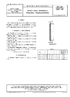 Szklany sprzęt laboratoryjny - Kapilary heparynowane BN-85/5951-04