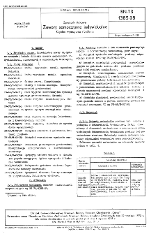 Sprężarki tłokowe - Zawory samoczynne indywidualne - Ogólne wymagania i badania BN-73/1385-08