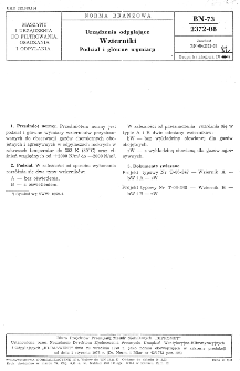 Urządzenia odpylające - Wzierniki - Podział i główne wymiary BN-73/2372-08