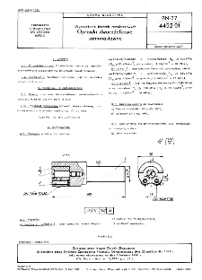 Wyposażenie tokarek rewolwerowych - Oprawki dwuradełkowe samonastawne BN-77/4452-01