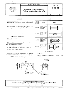 Wyposażenie tokarek rewolwerowych - Tuleje z gniazdem Morse'a BN-77/4453-01