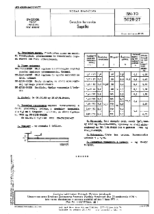 Gwoździe formierskie - Szpilki BN-70/5028-27