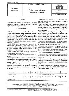 Połączenia nitowe - Wymagania i badania BN-74/1904-01