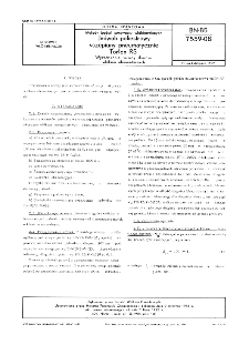 Metody badań surowców włókienniczych - Jedwab poliestrowy sczepiany pneumatycznie - Torlen RS - Wyznaczanie różnicy skurczu włókien elementarnych BN-85/7559-08