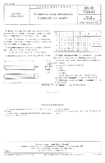 Porcelanowy sprzęt laboratoryjny - Łódeczki do spalań BN-89/7026-03