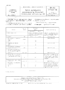 Skóra syntetyczna poromeryczna Polcorfam - Charakterystyka techniczna typu 404 BN-90/7773-01/19
