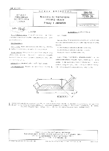 Narzędzia do mechanicznej produkcji obuwia - Frezy i żelazka BN-86/7785-05 /