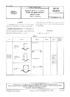 Urządzenia chłodnicze przemysłowe - Drzwi do pomieszczeń chłodniczych - Podział i wymagania BN-78/2558-04