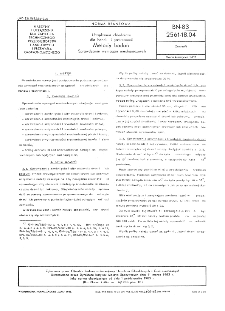 Urządzenia chłodnicze dla handlu i gastronomii - Metody badań - Sprawdzanie wymagań mechanicznych BN-83/2561-18.04