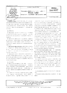 Urządzenia chłodnicze dla handlu i gastronomii - Metody badań - Sprawdzenie odszraniania i odprowadzenia wody BN-82/2561-18.05
