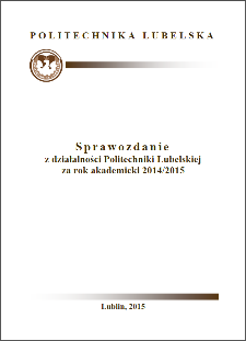 Sprawozdanie z działalności Politechniki Lubelskiej za rok akademicki 2014/2015