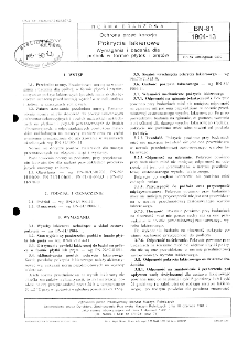 Ochrona przed korozją - Pokrycia lakierowe - Wymagania i badania dla próbek w formie płytek i prętów BN-81/1904-13