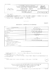 Tkaniny bawełniane i bawełnopodobne - Szerokości tkanin przeznaczonych do zakładów konfekcyjnych BN-87/7533-02