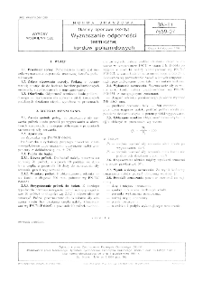 Tkaniny oponowe (kordy) - Wyznaczanie odporności termicznej kordów poliamidowych BN-81/7559-07