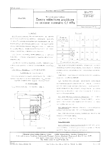 Armatura przemysłowa - Zawory oddechowe grzybkowe na ciśnienie nominalne 0,1 MPa BN-72/5217-01