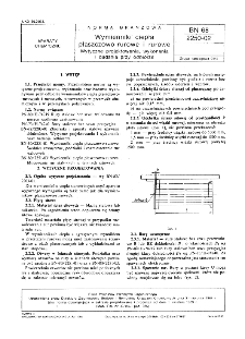 Wymienniki ciepła płaszczowo-rurowe i rurowe - Wytyczne projektowania, wykonania i badania przy odbiorze BN-68/2250-02