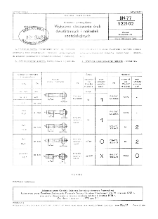 Armatura przemysłowa - Wytyczne stosowania śrub dwustronnych i nakrętek sześciokątnych BN-77/5221-02