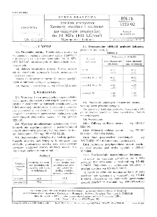 Armatura przemysłowa - Zasuwy stalowe i staliwne na ciśnienie nomnalne do 10 MPa (100 kG/cm²) - Wymagania i badania BN-78/5223-02