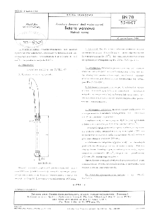 Armatura domowej sieci wodociagowej - Bateria wannowa - Natrysk ręczny BN-78/5241-07