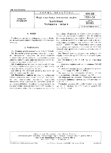 Pługi ciągnikowe lemieszowe zwykłe - Lemiesze - Wymagania i badania BN-88/1924-31
